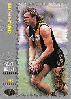 1994 AFL Sensation #21 Stuart Maxfield Front